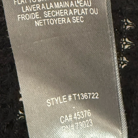 Suzy Shier Black Cowl Neck Sweater - Picture 4 of 4